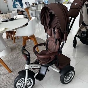 Brown Bentley Tricycle Stroller